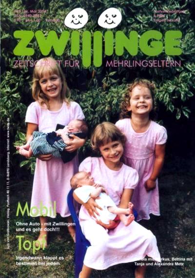 Homepage von Zeitschrift- Zwillinge